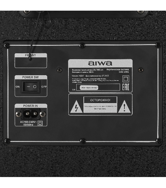 Минисистема AIWA CAS-1001 черный