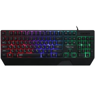 Клавиатура Qumo Twins K68 проводная, USB Type-A, чёрный