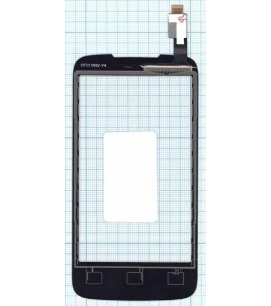 Сенсорное стекло (тачскрин) для Lenovo A376, белое