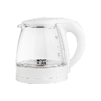 Чайник электрический Homestar HS-1053 1,2 л,стекло/пластик, белый (106464), фото4