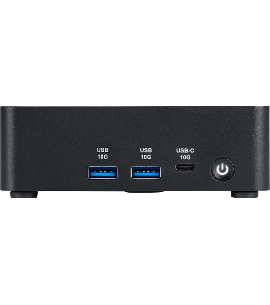 Мини ПК MSI Cubi NUC AI 1UMG-043XRU Core Ultra 5 125H (1.2) 16Gb SSD 512Gb Graphics CR без ОС 2xGbitEth WiFi BT 120W черный (9S6-B20911-043)