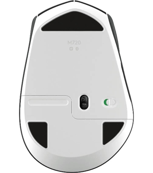 Мышь беспроводная Logitech M720 Triathlon черный, 1000 dpi, радиоканал, Bluetooth, USB, кнопки - 8