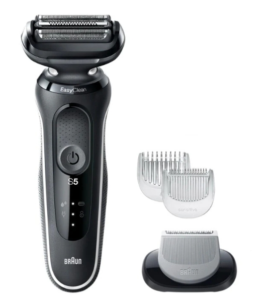 Электробритва Braun 51-W1600s белый/черный