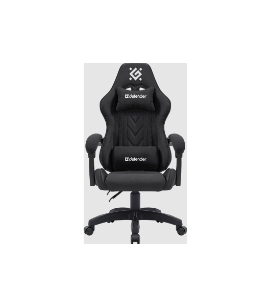 Кресло Defender Breeze черный, ткань, 120 кг