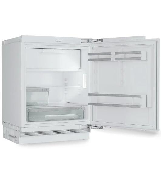 Встраиваемый холодильник Liebherr Pure, высота 82-88 см, door-on-door, с морозильным отделением, сенсорная электроника внутри камеры.