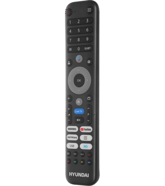 Телевизор Hyundai 75' H-LED75BU7011 черный LED 4K UHD 60Hz Smart TV 2GB/16GB