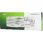 Клавиатура проводная Acer OKW301 (ZL.KBDCC.01B), USB, белый, фото7