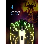 Мышь проводная Defender Overmatch GM-069 черный, 2400 dpi, USB, кнопки - 4, фото5