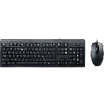 Комплект клавиатура+мышь A4Tech KRS-8372 проводной, USB, 1200 DPI, чёрный, фото 1