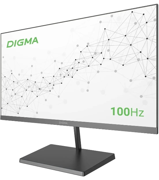 Монитор 27' Digma Progress 27A501F VA 1920x1080, 100 Гц, 5 мс, 16:9, 300 кд/м2, 1xHDMI, 1xVGA, 1x3.5 мм, черный