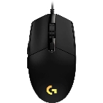 Мышь проводная Logitech G102 LIGHTSYNC черный, 8000 dpi, USB, кнопки - 6, фото 1