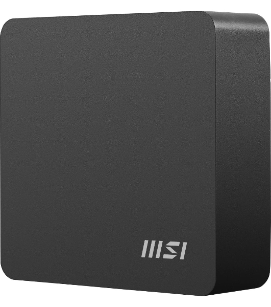Мини ПК MSI Cubi NUC AI 1UMG-043XRU Core Ultra 5 125H (1.2) 16Gb SSD 512Gb Graphics CR без ОС 2xGbitEth WiFi BT 120W черный (9S6-B20911-043)