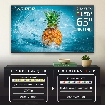 Телевизор Harper 65' 65Q770TS черный DLED 4K UHD 60Hz Smart TV, фото12