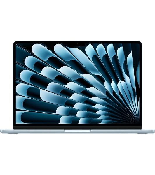 Ноутбук Apple MacBook Air A3449/13.6'/IPS (Liquid Retina)/Apple M5 10 core/16Gb/512Gb SSD/Apple Graphics 10 core GPU/macOS/светло-голубой/1.23kg