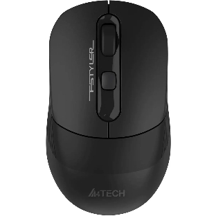 Мышь беспроводная A4Tech Fstyler FB10CS черный, 2000 dpi, радиоканал, Bluetooth, USB, кнопки - 4