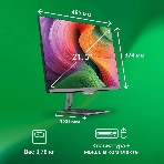 Моноблок Digma Action 21.5' Full HD N95 (1.7) 8Gb SSD 256Gb UHDG 600 CR Windows 11 Professional GbitEth WiFi BT 36W клавиатура мышь Cam черный 1920x1080, фото9