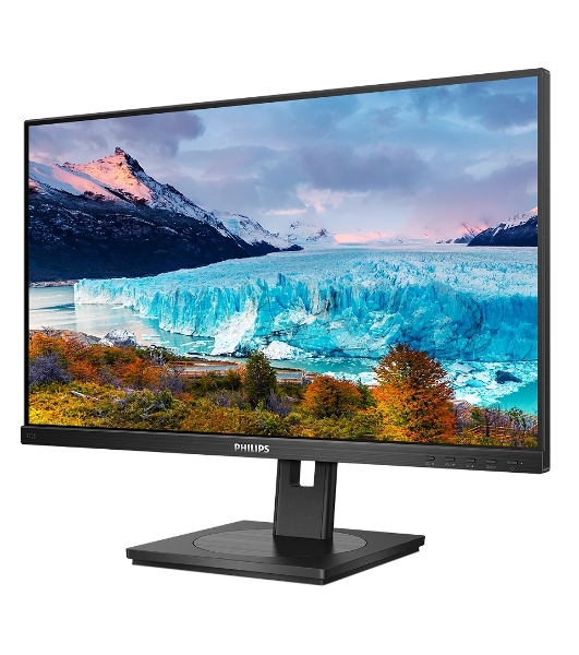 Монитор 27' Philips 272S1M(00/01) IPS 1920x1080, 75 Гц, 4 мс, 16:9, 300 кд/м2, 1xHDMI, 1хDP, 4xUSB, черный