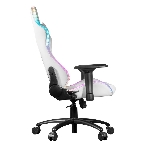 Кресло KFA2 Gaming Chair 01 RGB SE белый, экокожа, RGB-подсветка, подголовник, фото4