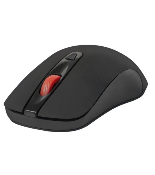 Мышь беспроводная Defender Nexus MS-195 черный, 1600 dpi, радиоканал, USB, кнопки - 4