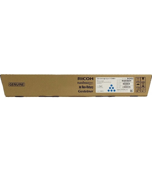 синий тонер повышенной емкости Ricoh 842453 M C2000H (15К) Print Cartridge Cyan M C2000H