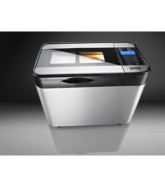 Хлебопечка Gorenje BM1400E серебристый, 815 Вт, 1.4 кг, 12 программ