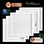 Поддон для пастилы Pullman PL-30203-5 белый 5шт универсальный квадратный р-р 290х290х5,4мм, фото 1