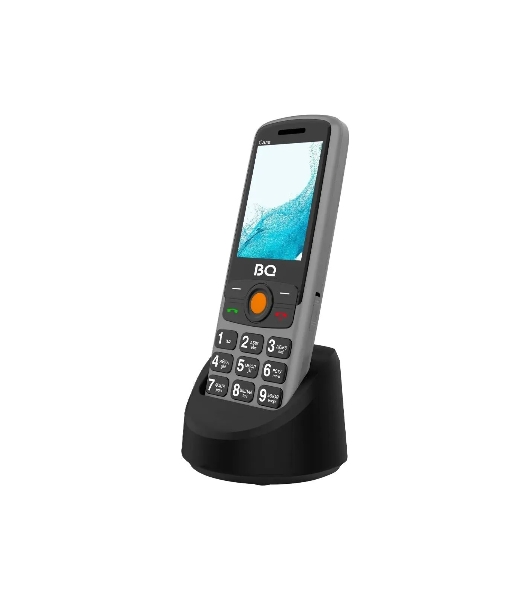 Мобильный телефон BQ 2459 Care серый