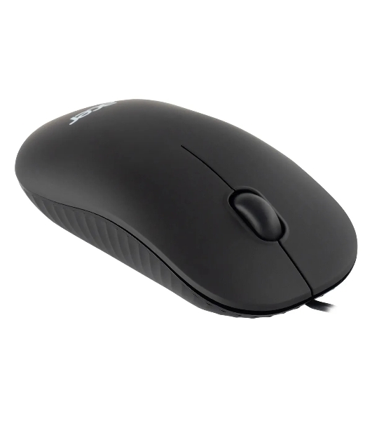 Мышь проводная Acer OMW122 черный, 1200 dpi, USB, кнопки - 3