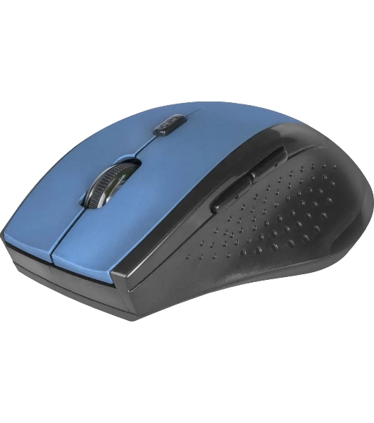 Мышь беспроводная Defender Accura MM-365 синий, 1600 dpi, радиоканал, USB, кнопки - 6