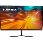 Монитор 23.8' SunWind SM-24FI401 IPS 1920x1080, 180 Гц, 1 мс, 16:9, 250 кд/м², 1xVGA, 1xHDMI, 1xDP, 1x3.5 мм, черный, фото 1