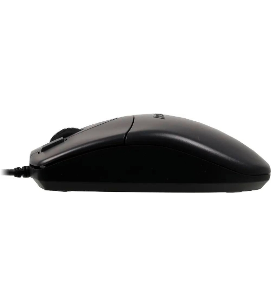 Мышь проводная A4Tech OP-620D черный, 1000 dpi, USB, кнопки - 4
