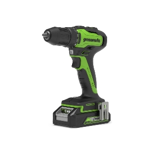 Дрель-шуруповерт GREENWORKS 3704007UA, 24 В, 0 Ач, 90 Нм, бесщеточный