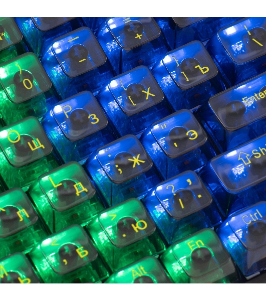 Клавиатура Oklick 915GK проводная, USB Type-A, чёрный