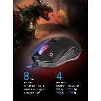 Мышь проводная Defender Sky Dragon GM-090L черный, 3200 dpi, USB, кнопки - 6, фото26