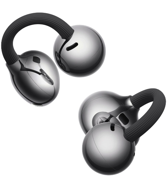 Наушники TWS Huawei FreeClip 2 черный, открытые (клипсы), Bluetooth, быстрая зарядка, до 8 ч