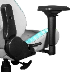 Кресло KFA2 Gaming Chair 01 RGB SE белый, экокожа, RGB-подсветка, подголовник, фото6