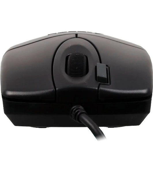 Мышь проводная A4Tech OP-620D черный, 1000 dpi, USB, кнопки - 4