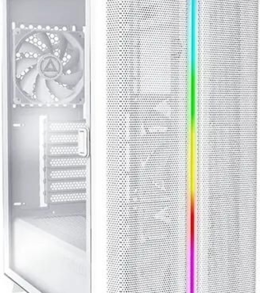 Корпус Montech Sky One Lite, Midi-Tower, белый, 3 x 120 мм