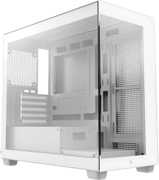Компьютерный корпус Case Ocypus Gamma C52 WH mATX / win / white / no PSU / Tempered Glass