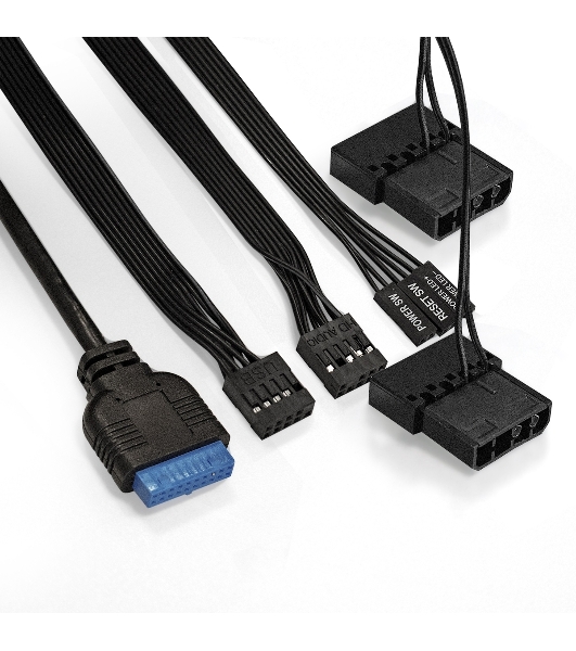 Компьютерный корпус Minitower ExeGate Mistery R2-NPX400 (mATX, БП 400NPX с вент. 12 см, 2*USB+1*USB 3.0, аудио, черный, 1 вент. 12см с RGb подсветкой и полоса на передней панели, боковая панель - закаленное стекло)