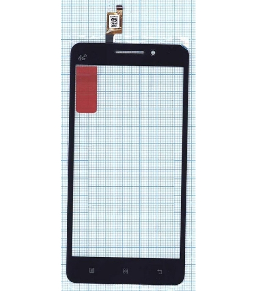 Сенсорное стекло (тачскрин) для Lenovo A3900, черное