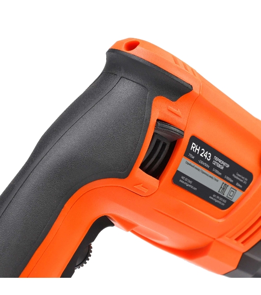 Перфоратор Patriot RH 243, SDS-plus, 770 Вт, 2,6 Дж, от сети