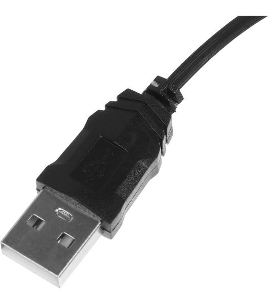 Мышь проводная Defender Overmatch GM-069 черный, 2400 dpi, USB, кнопки - 4