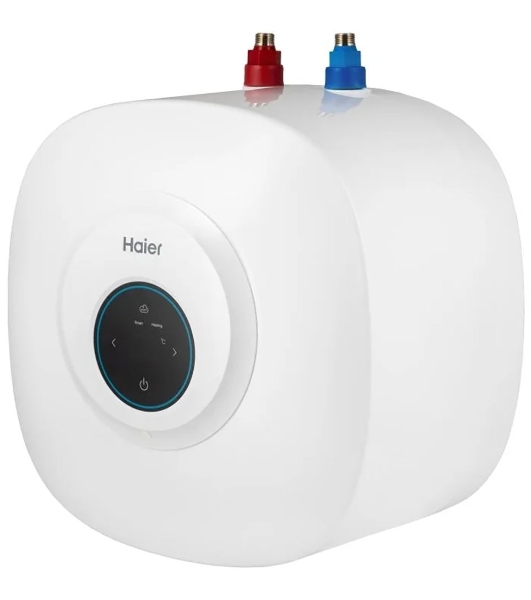 Водонагреватель электрический Haier ES15V-EQ2 белый, накопительный, 15 л, 2,5 кВт