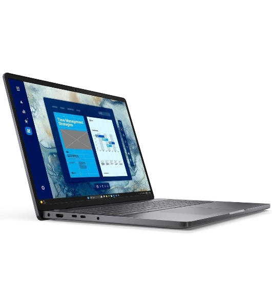 Ноутбук Dell Pro 16 Core Ultra 7 255U 16Gb SSD 1Tb Intel Graphics 16' WVA FHD+ (1920x1200) Linux grey WiFi BT Cam (PRO16-7613)