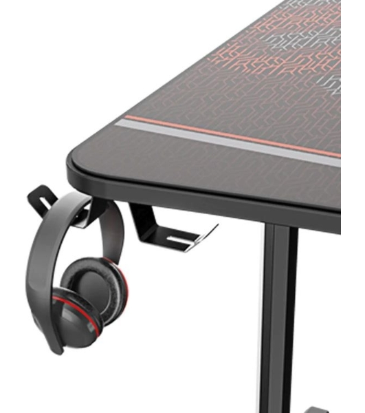 Стол игровой Eureka ERK-GIP-P60B столешница ЛДСП черный каркас черный