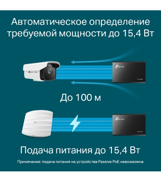 Адаптер инжектор TP-Link SMB TL-PoE150S PoE