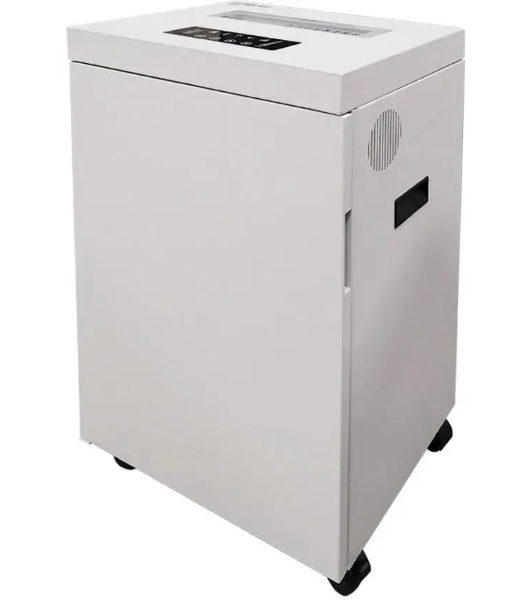 Шредер Office Kit S535 3,8x40 белый (секр.P-4) фрагменты 35лист. 50лтр. скобы пл.карты CD
