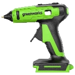 Пистолет клеевой аккумуляторный GreenWorks G24GLG, 24V, 11 мм, без АКБ и ЗУ (3502207), фото2