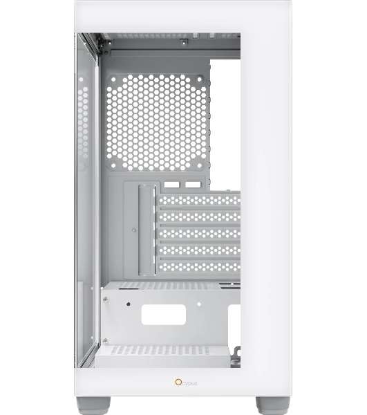 Компьютерный корпус Case Ocypus Gamma C52 WH mATX / win / white / no PSU / Tempered Glass